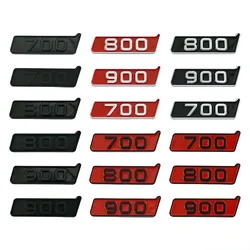 ABS Car 3D Decal 700 800 900 Side Sticker for Brabus G Class W463 W205 G63 G65 G700 G800 G900 Rear Trunk Badge Refitting Styling