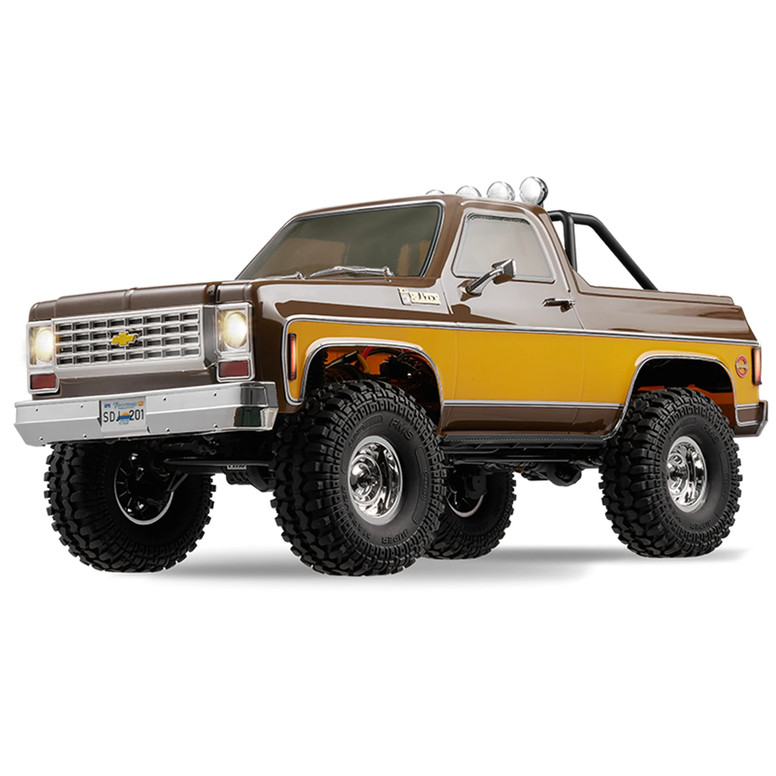 

FMS 1:10 1/10 FCX10 Chevrolet K5 Blazer RS RC Car Crawler FMS11001RS Without Lipo Battery