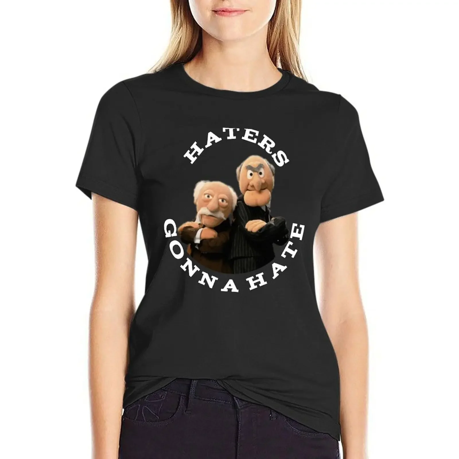 Statler and Waldorf vintage T-Shirt aesthetic clothes shirts graphic tees Woman clothing