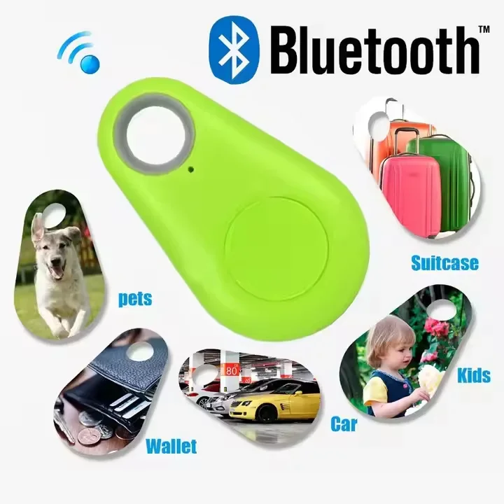 

GPS Tracker Mini Fashion Smart Pets Anti Lost Alarm Wireless Child Bag Key Finder Locator Reminder Selfie Shutter Control
