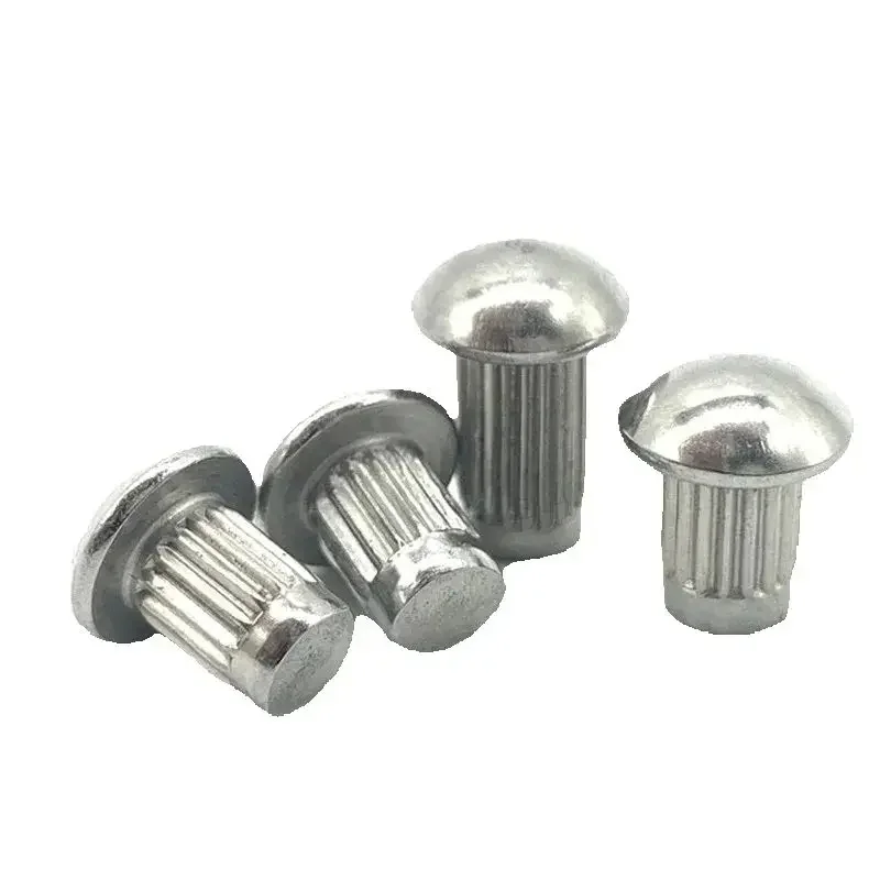 GB827 Knurled Solid 304 Stainless Steel Rivets For Name Plate M1.6-M5
