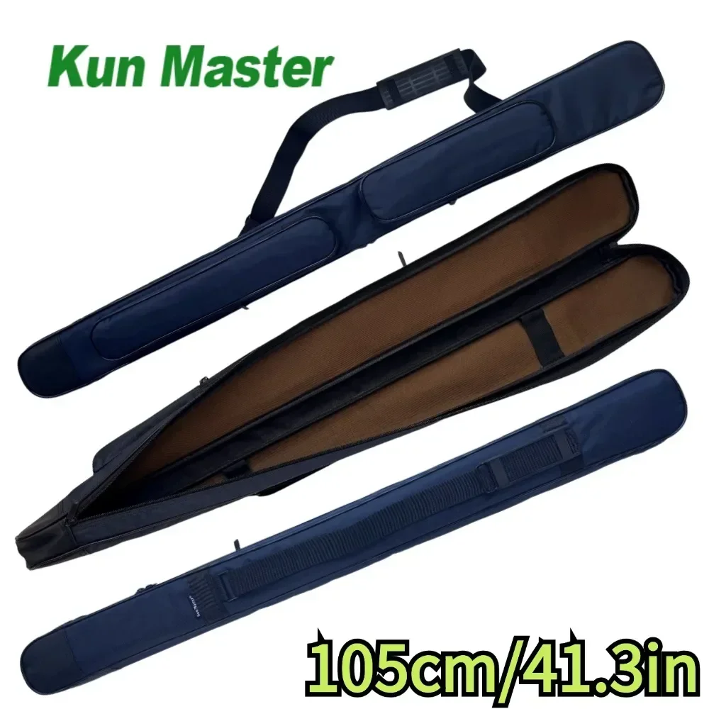 

Tai Chi Sword Bag 105cm Nylon Waterproof Fabric Kung Fu Swords with Shoulder Strap Martial Arts Equipment Carrying Bags Blue
