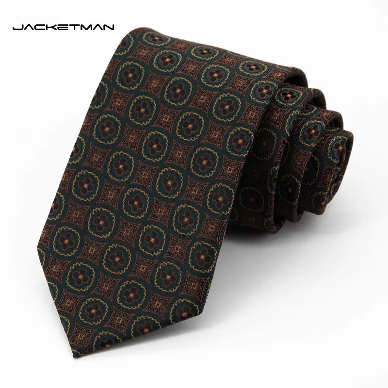 Jacketman Tie Men's Korean Edition Blue Fashion Orange Twill Vintage Professional Formal Dress Business Wide 8cm Style