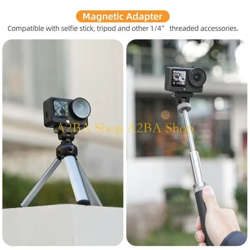 

A2BA Durability Base Quick Release Adapter for Action 6 Cameras Easy installation