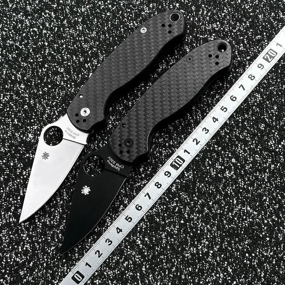 

C223 bearing carbon fiber handle outdoor folding knife camping sharp defense EDC tool knife