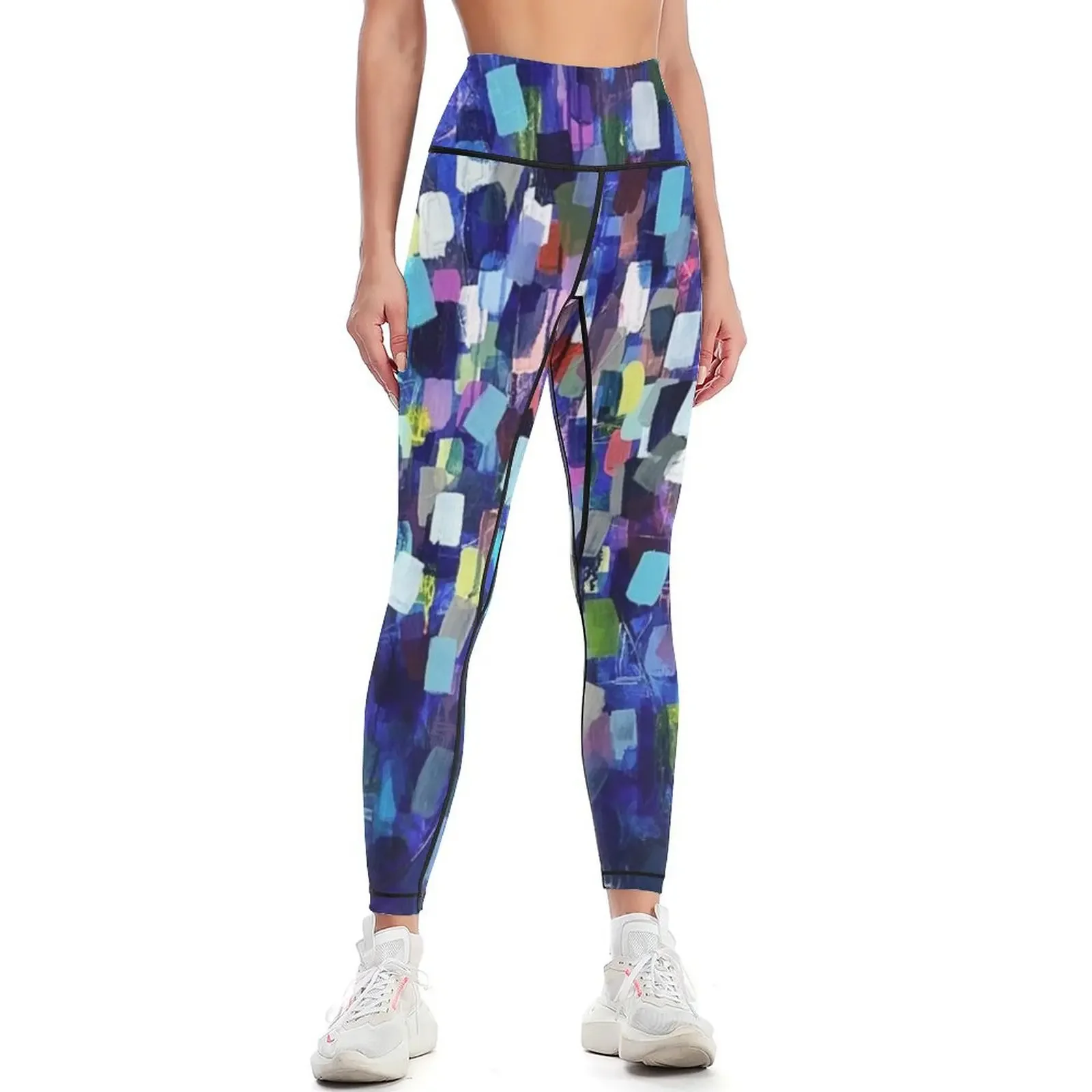 

Cue the Confetti Leggings flared gym wear Women's tights Female legging pants Womens Leggings