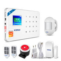 KERUI W181 Tuya Smart Home Alarm Wireless GSM Security Alarm System With Motion Detector Anti-theft WiFi GSM Alarm System