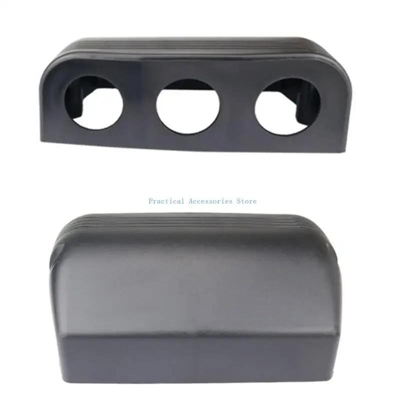 U75E سيارة مقبس مخرج طاقة غطاء لوحة جبل سيارة مقبس شاحن USB قاعدة خيمة