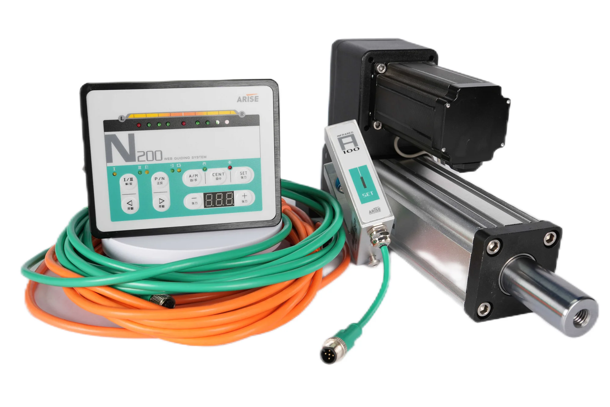 Edge Position Control System Deviation Correction Device With Infrared Sensor Epc System N200