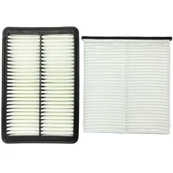 Filtro de aire de motor de alta calidad y filtro de aire de cabina para Mazda 3, 6, CX-5, juego de filtros OEM PE07133A0A KD45-61-J6X