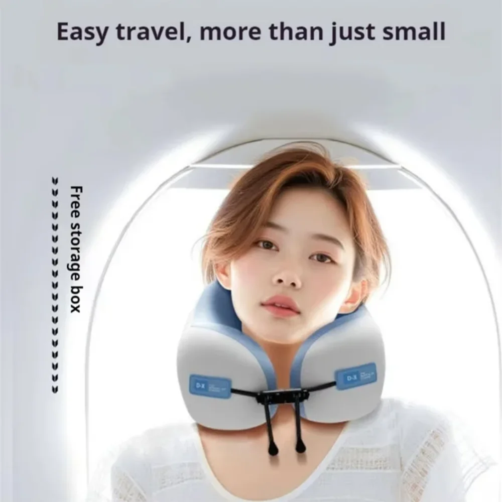 Soft U Shaped Memory Foam Neck Pillow Travel Massage Sleeping Airplane Cervical Healthcare Bedding Pillow