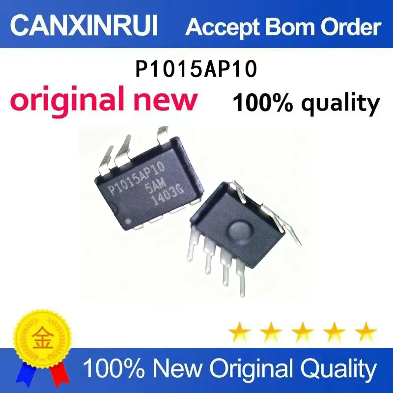 

(5-100 Pieces) Brand new original NCP1015AP100G P1015AP10 plug-in DIP-7 power management chip IC