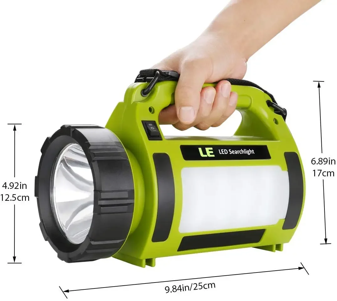 Imagem -06 - Portátil Super Bright Led Luz de Trabalho Holofote Recarregável Lanterna Longo Alcance Impermeável Camping Lanterna Tocha Spotlight