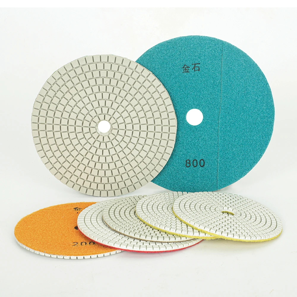 7 Inch 180mm Diamond Wet Polishing Pad Abrasive Tools For Grinding Marble Granite Floor Concrete Stone Grinding Wet Polish