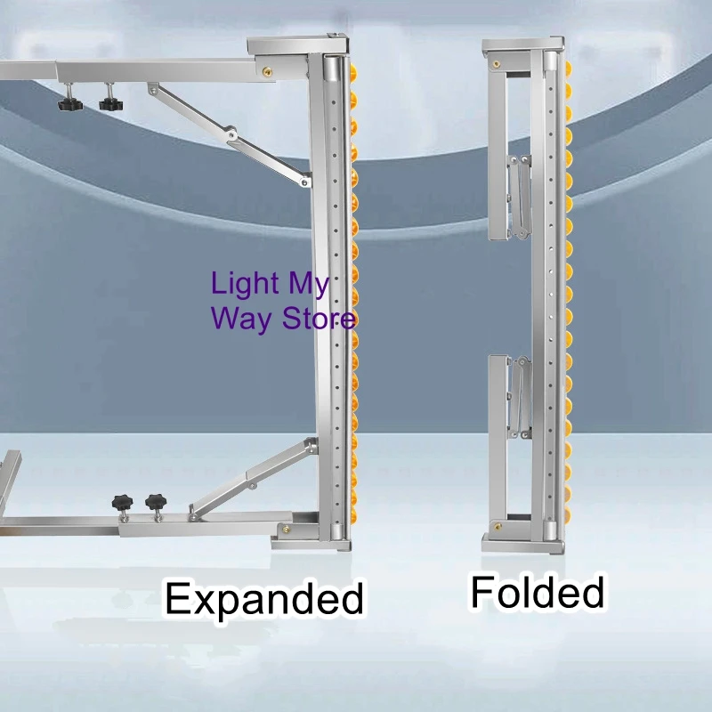 Single and double rows of stainless steel fluent strip support open plate open material sealing auxiliary support frame