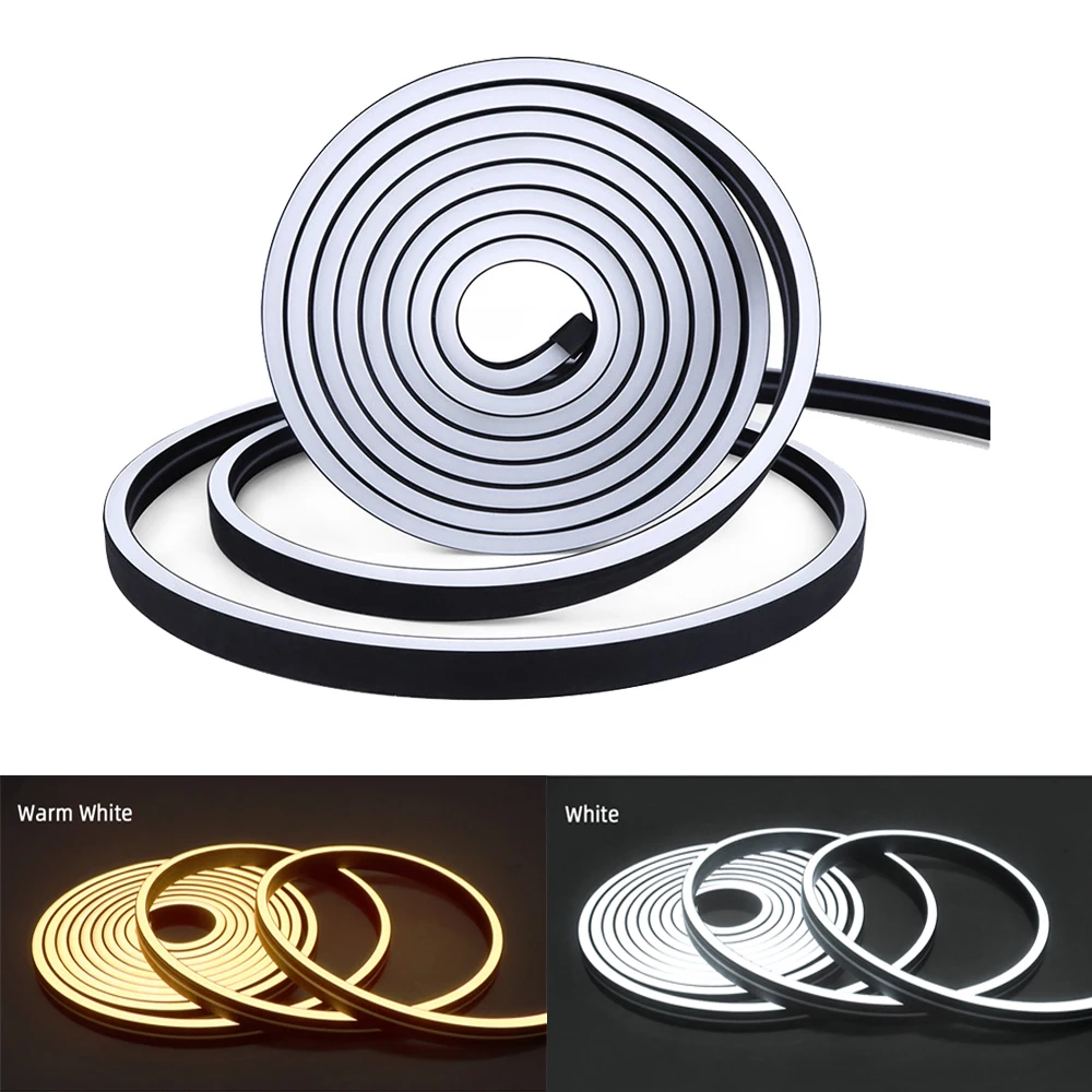 

Black Silicone Tube Neon Sign Light Flexible Led Strip for the Kitchen Under the Closet RF Remot/Hand Scan/Touch Sensor LED Tape