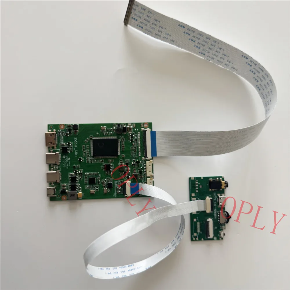 Mini HDMI-compatible EDP Controller board 2K for G156HAN02.0 G156HAN03.0 G156HAN05.0 1920X1080 LED LCD Panel Micro USB Type-c