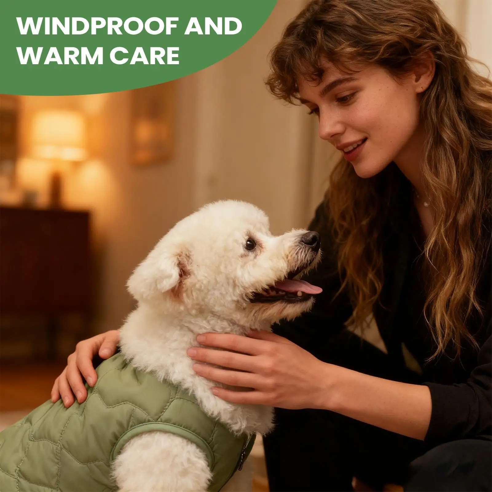 معطف شتوي للكلاب مقاوم للرياح معطف كلب حراري للطقس البارد سترة للحيوانات الأليفة للطقس الصغير والمتوسط والكبير والقطط والجراء والقطط والشتاء #3