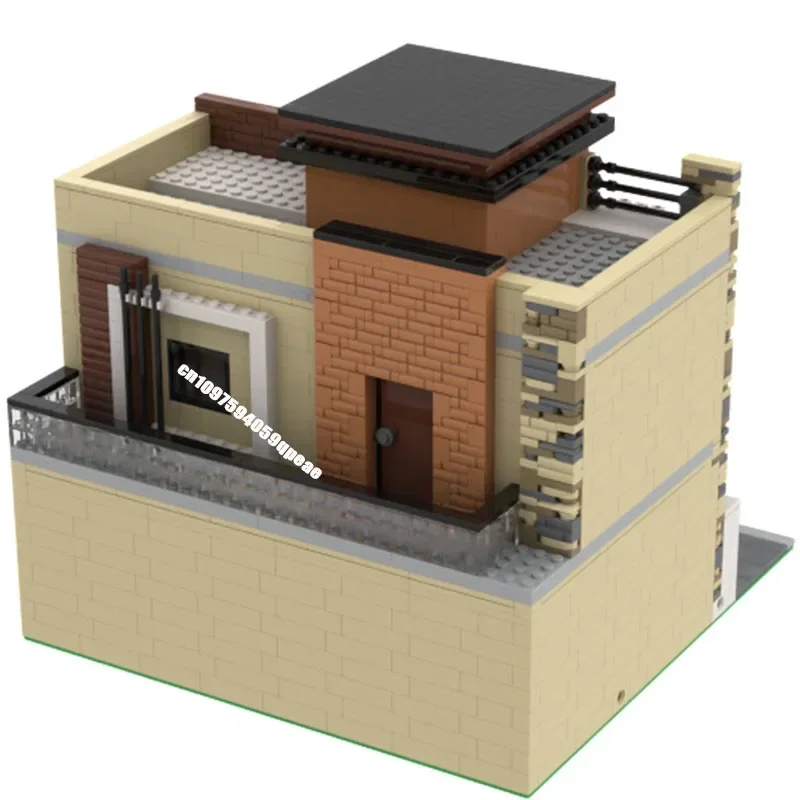 Nuovo 2219 Pz Città di Vendita Caldo Street View Moc Modulare Modello di Casa Moderna Puzzle Personalizzato Fai Da Te Idee Creative Giocattolo Del Capretto Regalo Di Compleanno