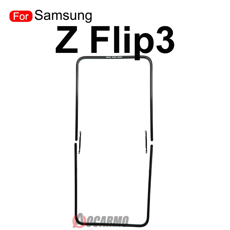 For Samsung Galaxy Z Flip3 Flip 4 5 Z Flip5 Front Screen Stand Middle Bezel Frame LCD Display Bracket Plastic Hoder Replacement