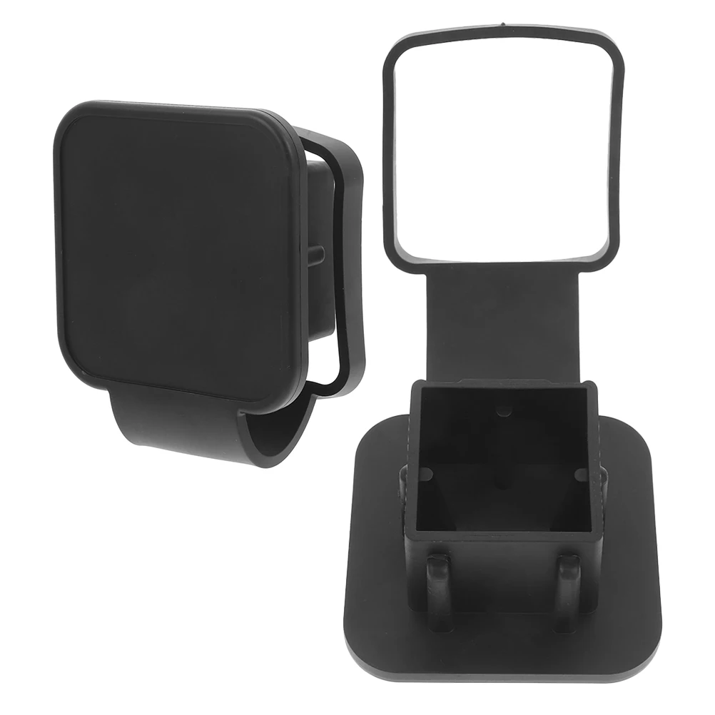 

2Pcs Trailer Hitch Cover Plug Rubber Receiver Tools for SUV Car Universal Fit Protects Clean Easy Installation