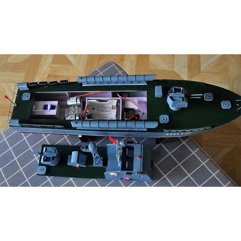 RC Ship Torpedo Boat Model 6012 Electric Speedboat Model Children\'s Toy Gift Stable Navigation