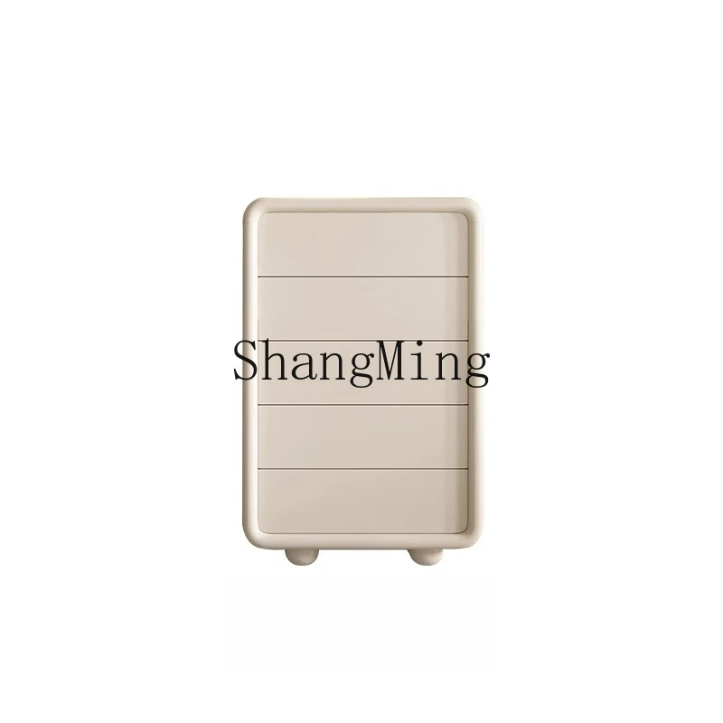 

FG cream wind bucket retro chest of drawers simple against the wall locker storage cabinet household