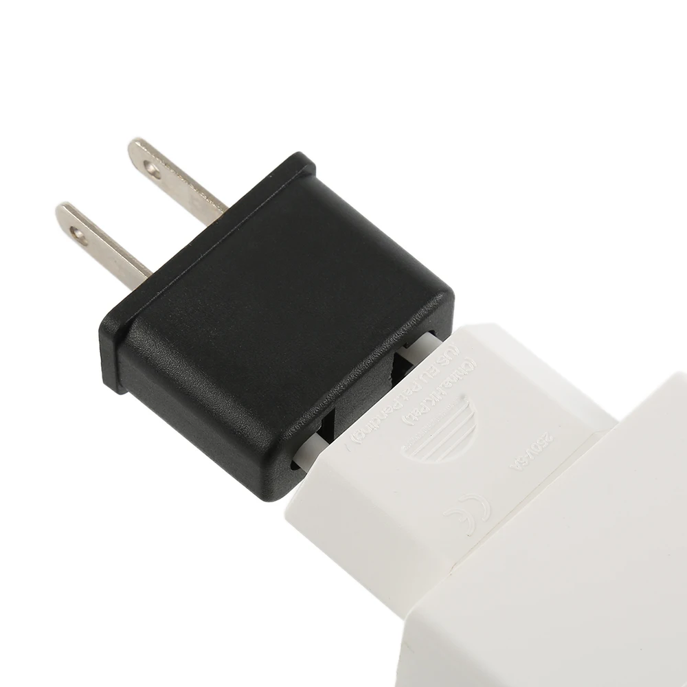 EU Power Plug Adapter Converter European Socket US To EU Plug Adapter Electric Charger Socket Converter Travel Adapter