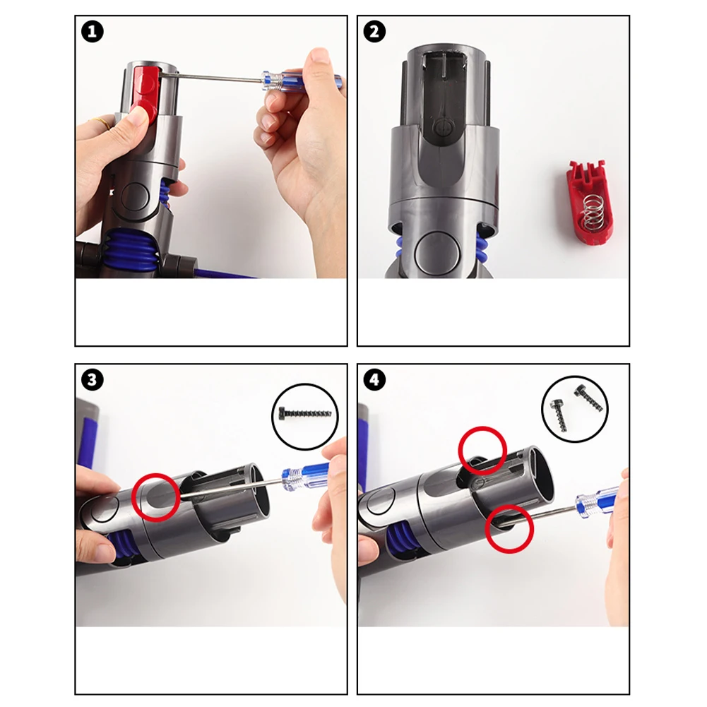 1 Pcs Screwdrivers Suitable For Dyson V8 Slim Digital Slim V12 Slim Soft Velvet Rollers Suction Hoses Reliable To Use