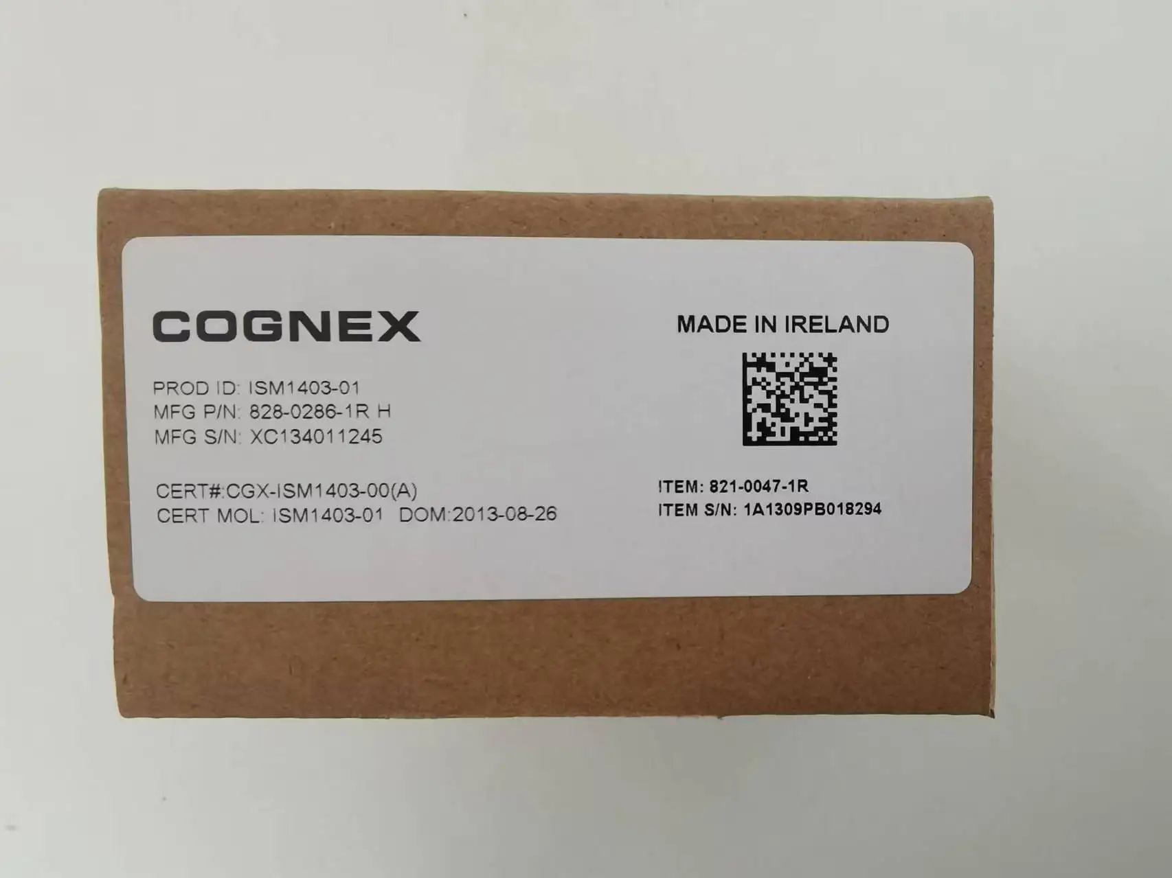 COGNEX ISM1403-01 e ISM1403-C01 e ISM1401-11 e ISM1403-C1 Câmera industrial