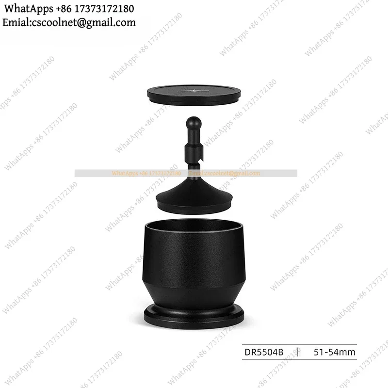 JS02 MHW-3BOMBER Bomber Powder Connector, Bean Grinder Powder Cup Stainless Steel Italian Coffee Powder Dropper 58mm