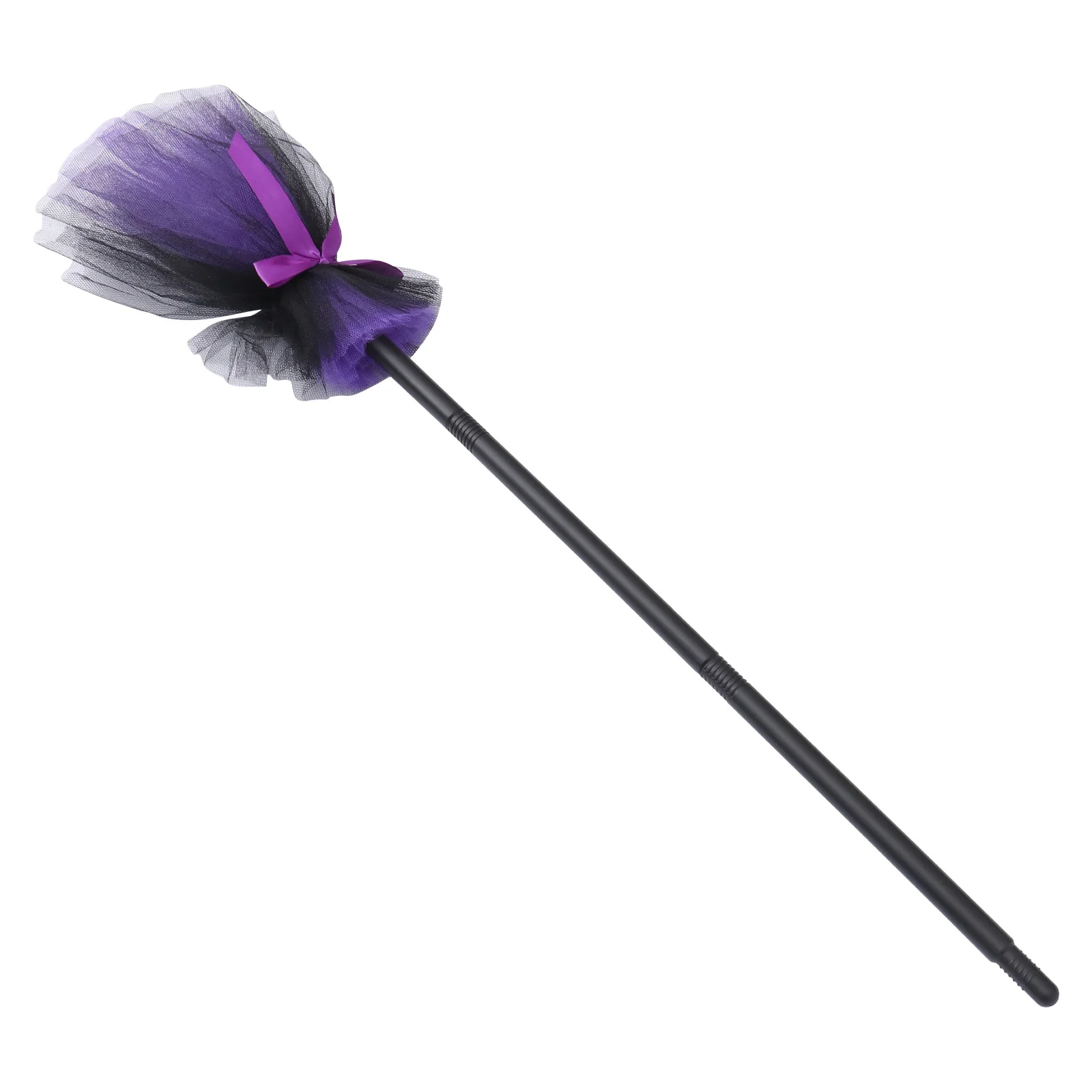 

1Pcs Halloween Witch Broom High Quality Durable Material Halloween Party Costume Prop Besom Ornament Witch Broom