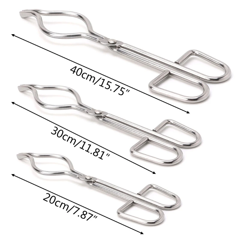 Crucible Tong Stainless Steel Professional Grade Crucible Metal Refining Casting Tool Crucible Plier Clamp Drop Shipping