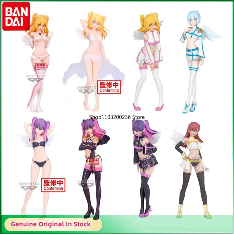 

BANDAI Original 2.5 Dimensional Seduction GLITTER&GLAMOURS Ririsa Amano Miriela Ririya Nonoa Swimwear Action Figure Model