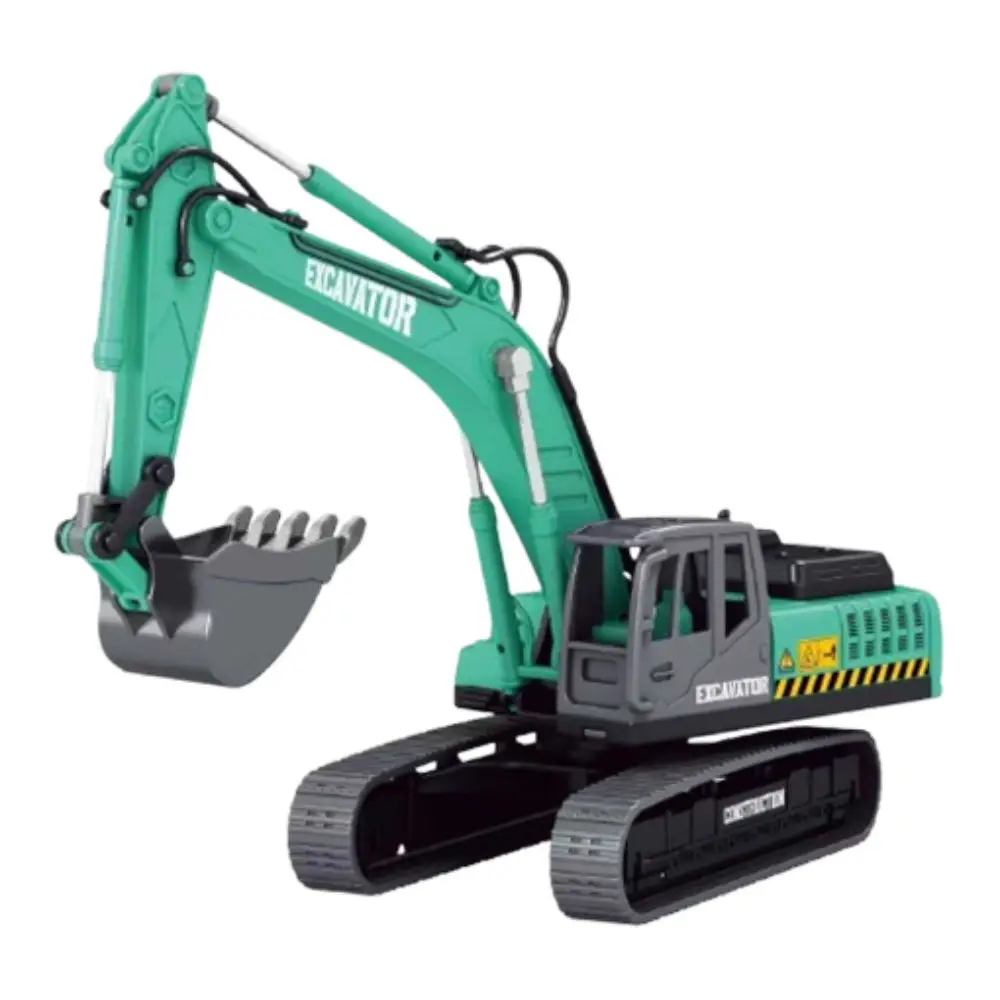 Simulation Inertial Engineering Vehicle Flexible Joints Desk Ornaments Excavator Model Pull Arm Rotatable Forklift Car Model