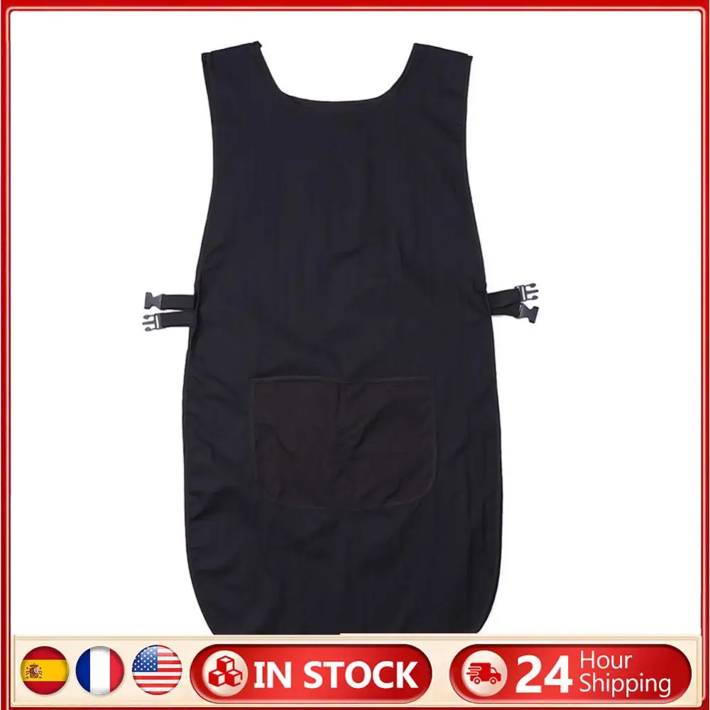 

Double-sided Waterproof Apron Barber Hair Uniform Salon Hairstylist Apron Hairdresser Vest Advertising Shirt for Salon