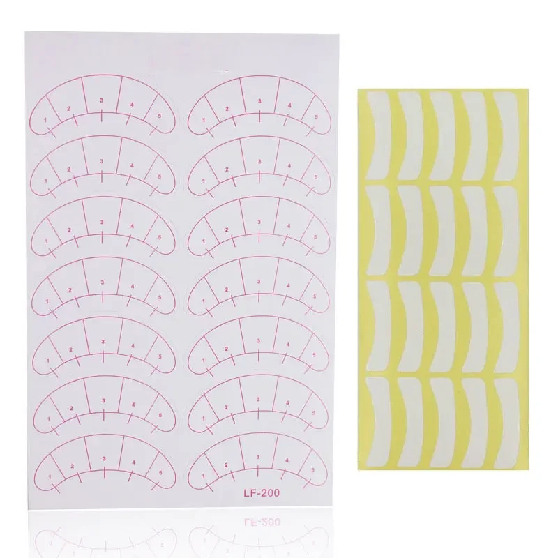 Eyelash Extension Paper Patches Eyelash Under Eye Pads Eye Tips Sticker Wraps Practice Grafted False Eyelashes Makeup Tool