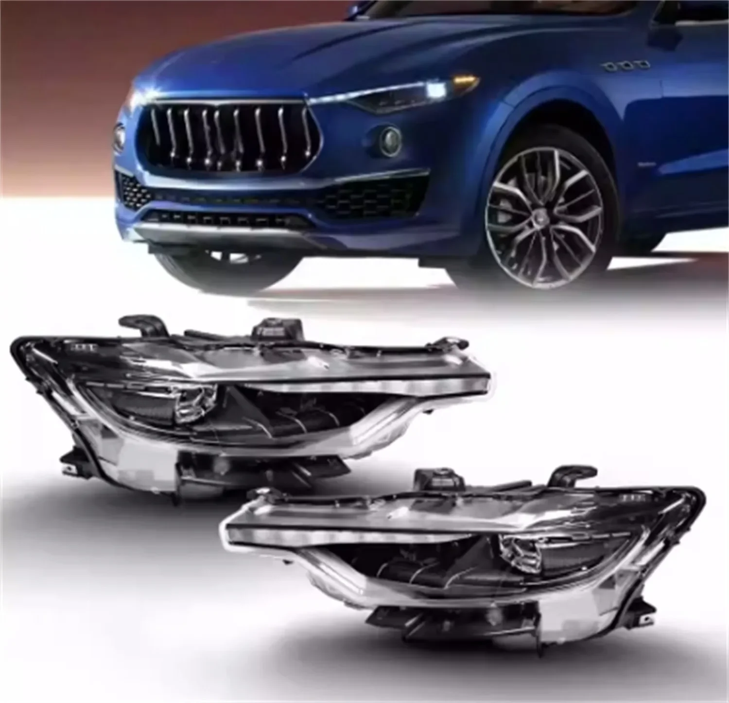 

Светодиодная передняя фара для Maserati Levante Trofeo 16-22 DRL, дневные ходовые огни, указатель поворота