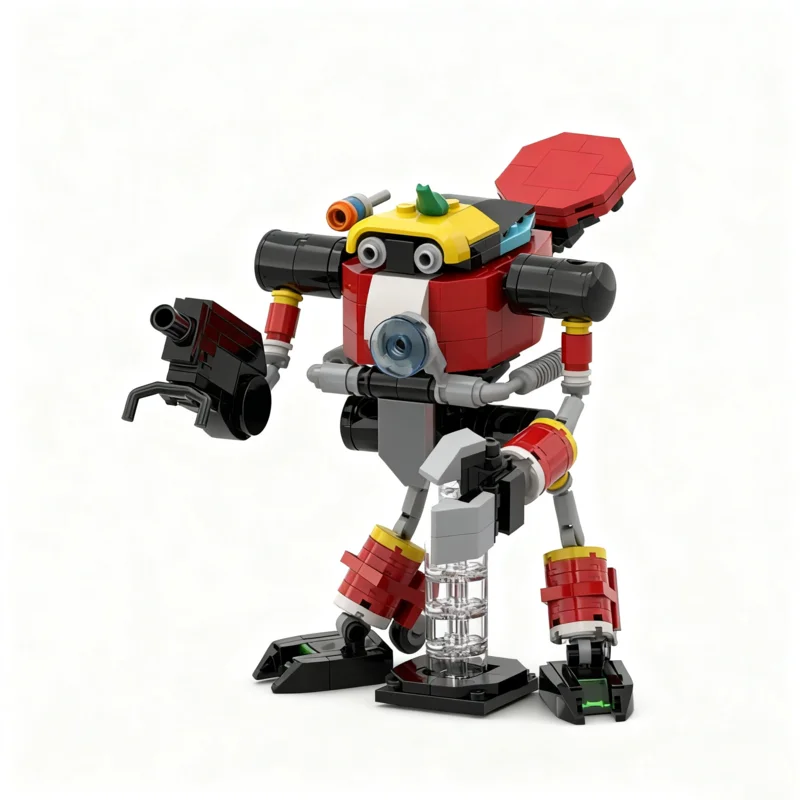 279 elementów MOC Gamma Sonic The Hedgehoged Model Klocki Konstrukcyjne Architektura Składanie DIY Prezenty Świąteczne Kreatywne Zabawki Klocki dla Dzieci