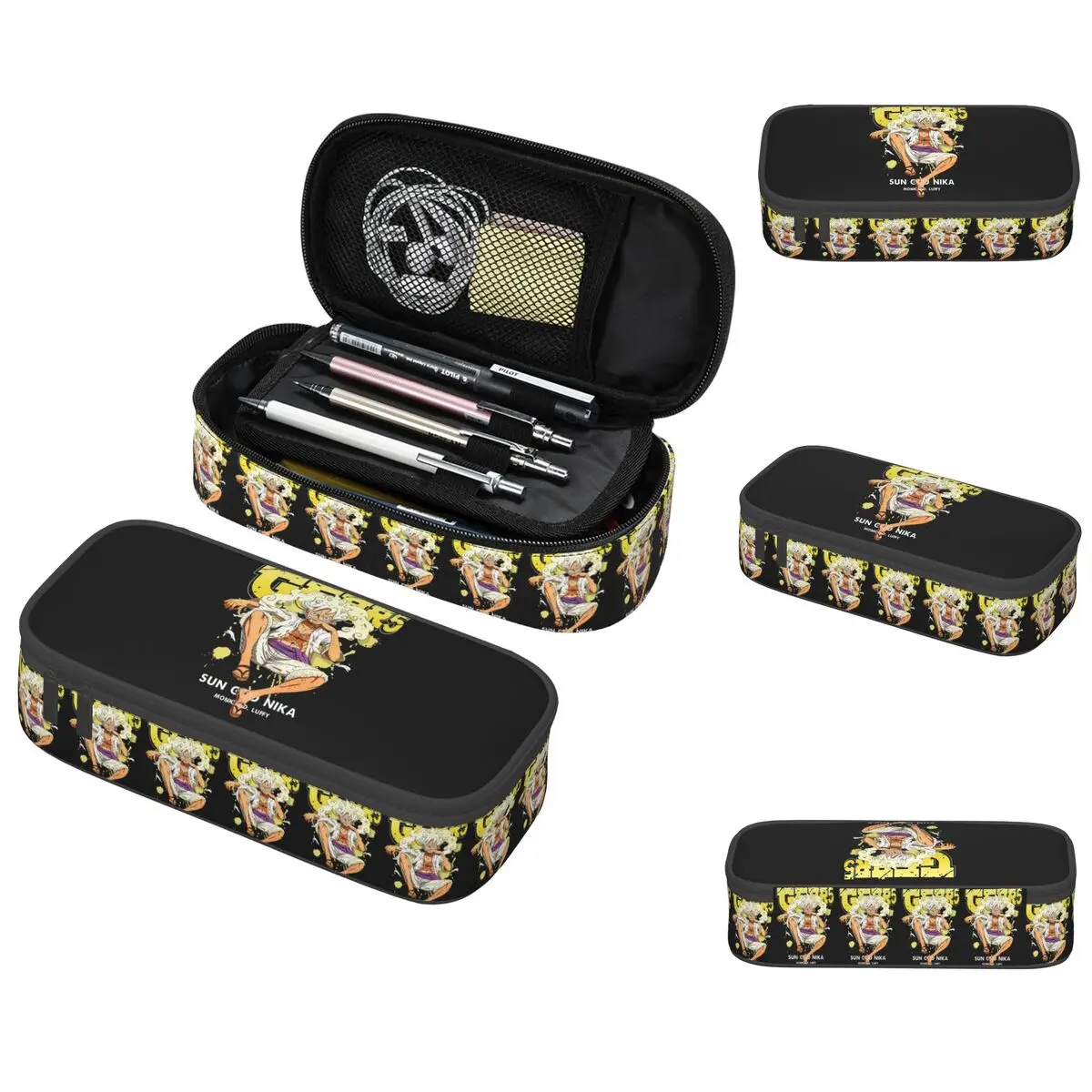 One Piece - Estuche para lápices Nika para Studen, caja para bolígrafos escolares, bolsa para lápices, suministros de papelería, bolsa porta bolígrafos