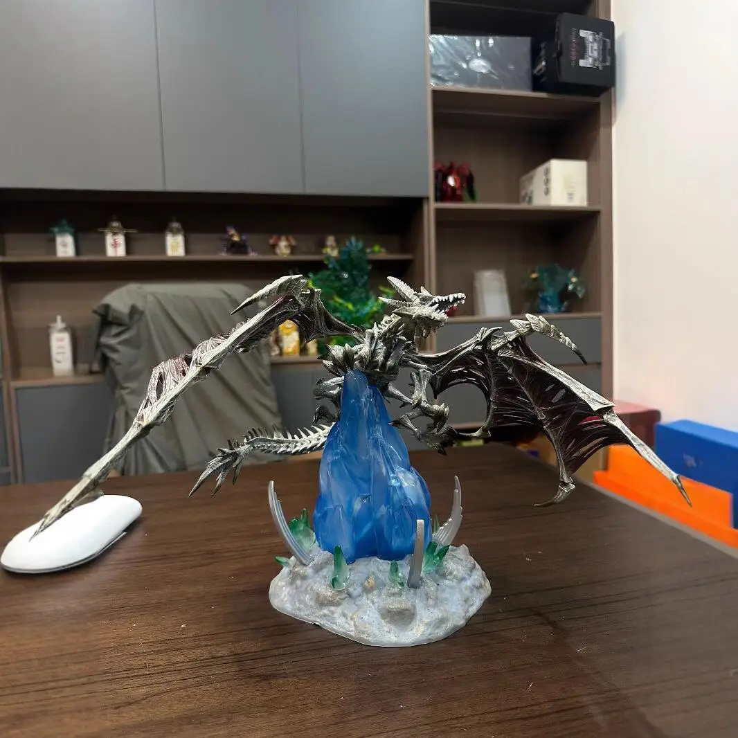 

30cm World of Warcraft Anime Figure Frost Dragons Peripheral Model Glow Statue Desktop Decoration Ornaments Birthday Gifts Toys