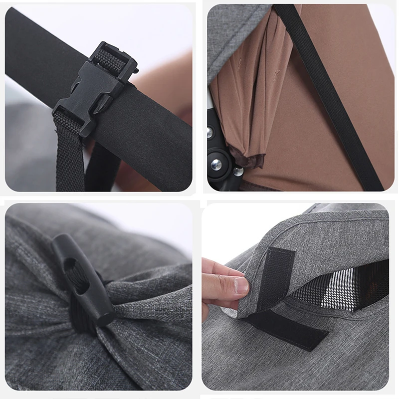Cochecito de bebé Universal a prueba de viento, impermeable, protección UV, cubierta parasol para niños, cochecitos de bebé, accesorios para actividades al aire libre en coche