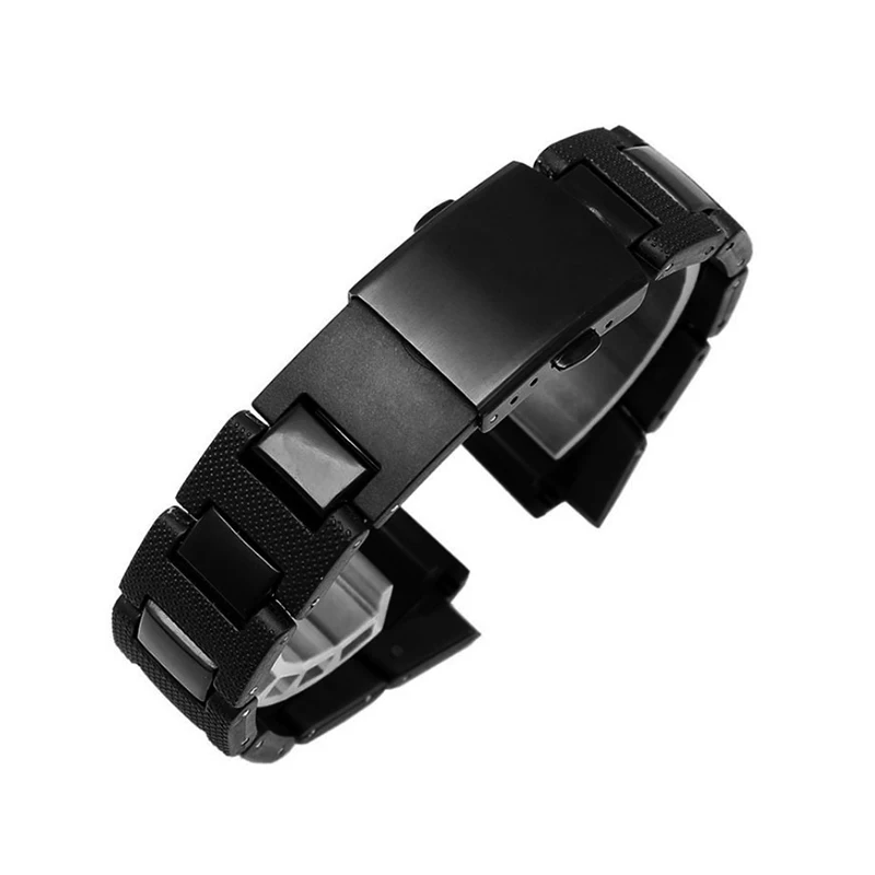 Waterproof Plastic Steel 16mm Replace Original Watch Strap for DW-6900/Dw9600/Dw5600/GW-M5610 Casio Folding Buckle Accessories