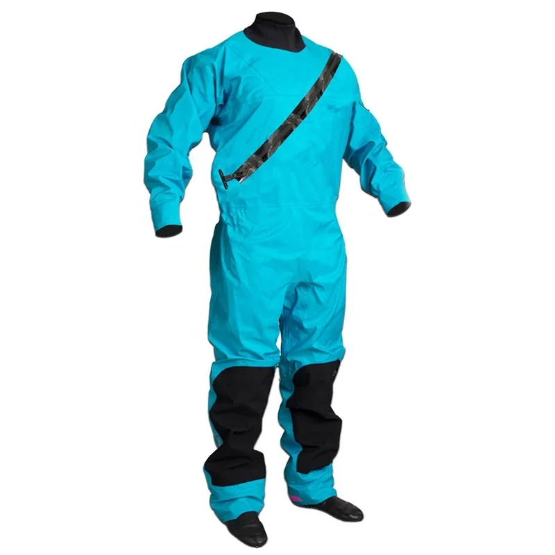 Women Drysuit 100% Waterproof Breathable with Heat Taped Seams Hard Wearing Seat and Knee Panels Articulated Arms and Knees