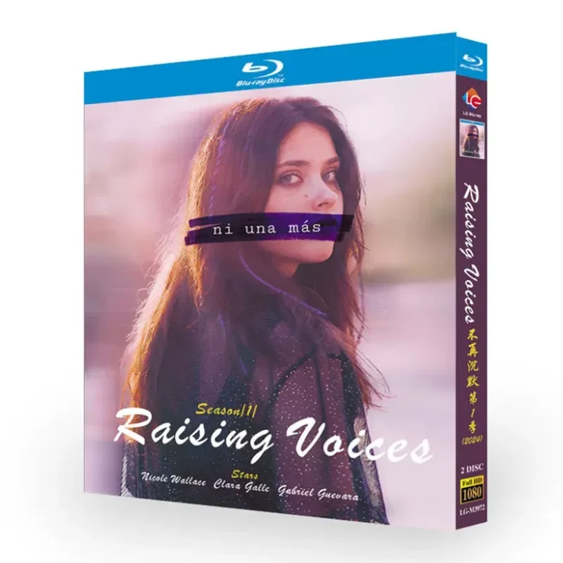 

BD Blu-ray Disc No More Silence Season 1 Spanish Drama 1080p DVD Box Set with Chinese and English Subtitles