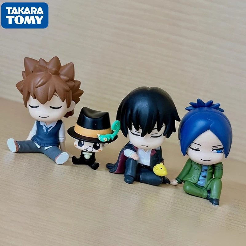 

TAKARA TOMY Gashapon HITMAN REBORN Action Figures Model Hibari Kyōya Yamamoto Takeshi Sawada Tsunayoshi Reborn Capsule Toys Gift