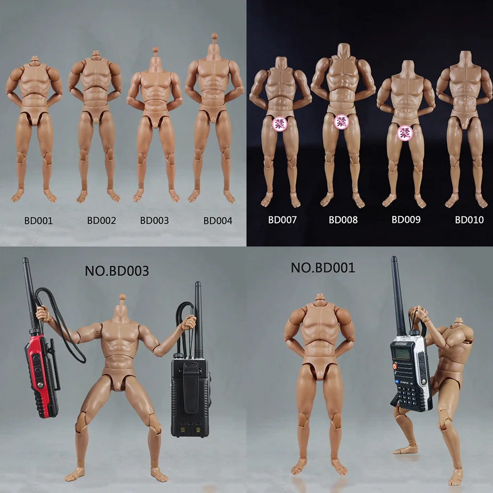 

COOMODEL BD001/BD002/BD003/BD004/BD007/BD008/BD009/BD010 1/6 Male Standard Muscle Body Narrow Wide Shoulders 2.0 Model Toys