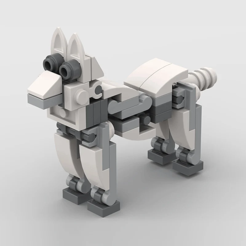 Creators Animal Series Model MOC Building Bricks Machinery Dog Modular Technology Gifts Holiday Assemble Children Toys Suit