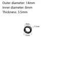 8x14x3.5mm 3pcs
