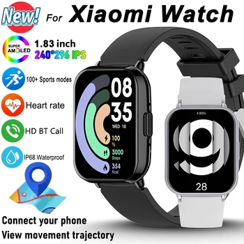 Nowa wersja globalna dla Xiaomi Redmi Smart Watch 1.83'' Wyświetlacz Mężczyźni Kobiety 100+ Tryb sportowy Tętno Bluetooth Połączenie Smart Watch